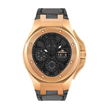 Charger l'image dans la galerie, DYNASTY Chronographe or rose