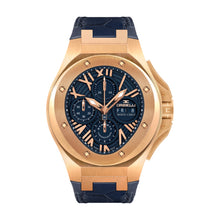 Charger l'image dans la galerie, DYNASTY Chronographe or rose