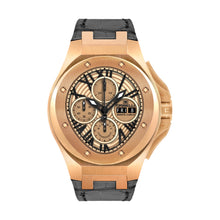 Charger l'image dans la galerie, DYNASTY Chronographe or rose