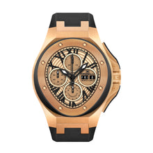 Charger l'image dans la galerie, DYNASTY Chronographe or rose