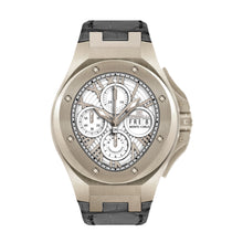 Charger l'image dans la galerie, DYNASTY Chronohraphe or blanc