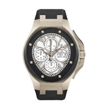 Charger l'image dans la galerie, DYNASTY Chronographe or blanc
