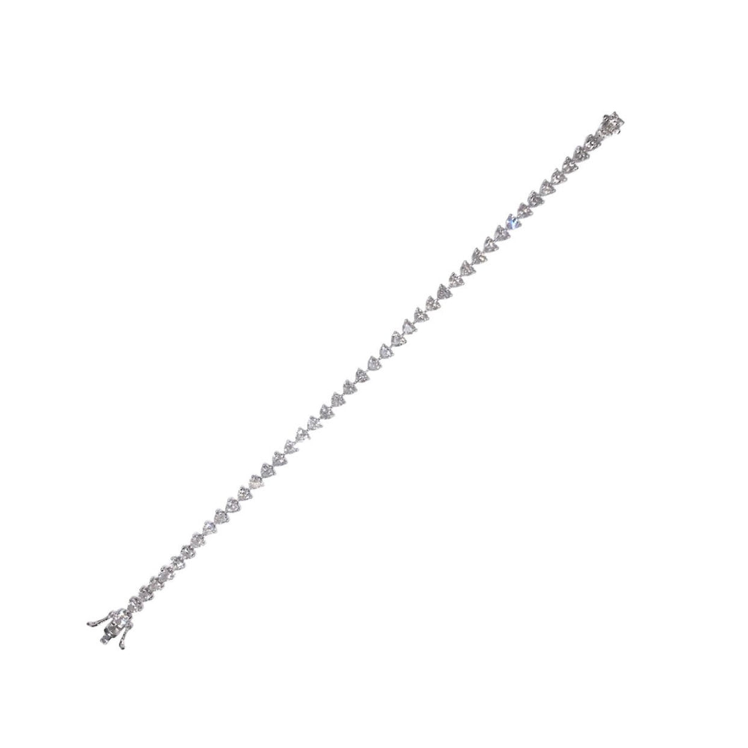 Bracelet rivière CŒUR