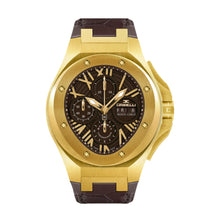 Charger l&#39;image dans la galerie, DYNASTY Chronographe or jaune
