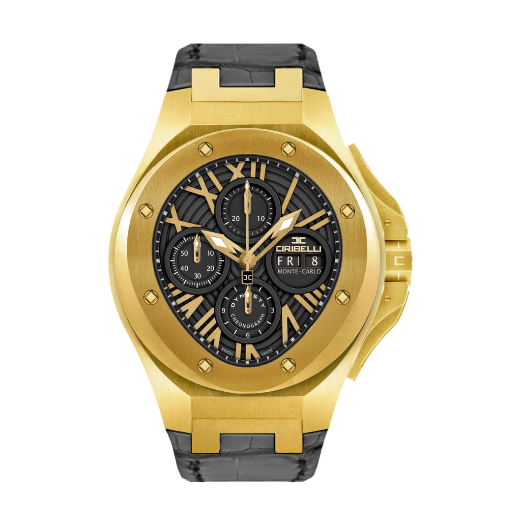 DYNASTY Chronographe or jaune