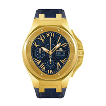 Charger l&#39;image dans la galerie, DYNASTY Chronographe or jaune
